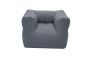 Garden textile armchair MODULTEX (grey)