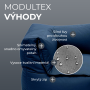 MODULTEX textile modular set for 4 people (dark blue)