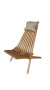 Garden relaxation chair NIXON (teak)