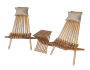 Garden relaxation chair NIXON (teak)