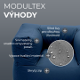 MODULTEX textile modular set for 2 people (dark blue)