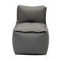 MODULTEX textile modular lounger (grey-brown)