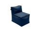 MODULTEX textile modular lounger (dark blue)