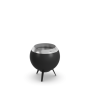 HÖFATS Moon 45 portable grill fire pit for wood and pellets with a low base