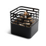 Barbecue portable fire pit HÖFATS Cube black