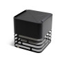 Barbecue portable fire pit HÖFATS Cube black