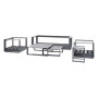 Aluminum set for 5 people MADRID NEW (anthracite)