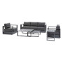 Aluminum set for 5 people MADRID NEW (anthracite)