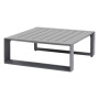 Aluminum table 79x79 cm MADRID (anthracite)