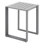 Aluminum side table MADRID (anthracite)