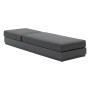 Aluminum lounger MADRID (anthracite)