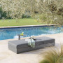 Aluminum lounger MADRID (anthracite)