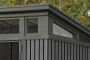 Garden house area 279 x 216 cm (grey-anthracite)