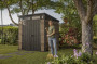 Garden house area 279 x 216 cm (light brown-anthracite)