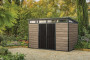 Garden house area 342 x 216 cm (light brown-anthracite)