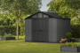 Garden house area 304 x 243 cm (grey-anthracite)