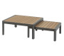 NEW YORK aluminum set for 6 people (anthracite)