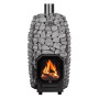 HIVE FLOW solid fuel sauna stove