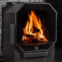 HIVE FLOW solid fuel sauna stove