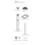 Stainless steel chimney set 1500 mm