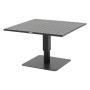 Aluminum extendable table LYON 110x110 cm (anthracite)