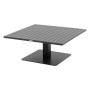 Aluminum extendable table LYON 110x110 cm (anthracite)