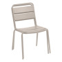 RUBBY aluminum chair (ivory)