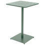 Aluminum bar table RUBBY 65x65 cm (olive)