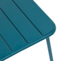 Aluminum side table RUBBY 45x45 cm (turquoise)