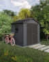 Garden house area 230 x 224 cm (gray-anthracite)