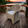 Garden rattan chair PENA