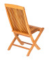 Folding teak chair UGO