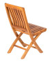 Folding teak chair NOEMI