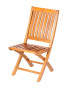 Folding teak chair NOEMI