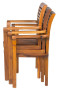 Teak armchair NICE