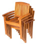 Teak armchair PARIS