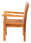 Teak armchair PIETRO