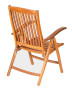 Folding teak armchair REGINA