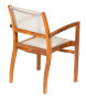 Teak armchair ROMA