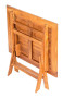 Teak folding table VASCO