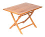 Teak folding table VASCO