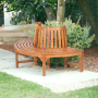 Teak circular bench AGNESS IV