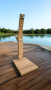 Garden teak shower DOCIA II