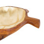 Teak bowl GILLES gold