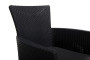 Artificial rattan garden chair HAVANA (anthracite)