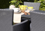 Artificial rattan garden chair HAVANA (anthracite)