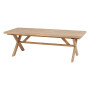 Garden dining table made of acacia OHIO 232/308x100 cm