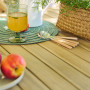 Garden dining table made of acacia ZARAGOZA 210x100 cm