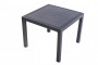 Artificial rattan garden table MANHATTAN 95x95 cm (anthracite)