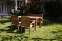 Garden teak set HARMONY 1+2+1